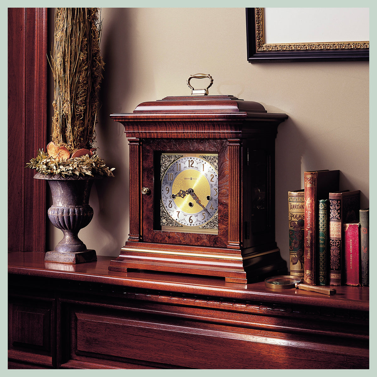 Howard Miller Nicholas Quartz Mantel Clock 