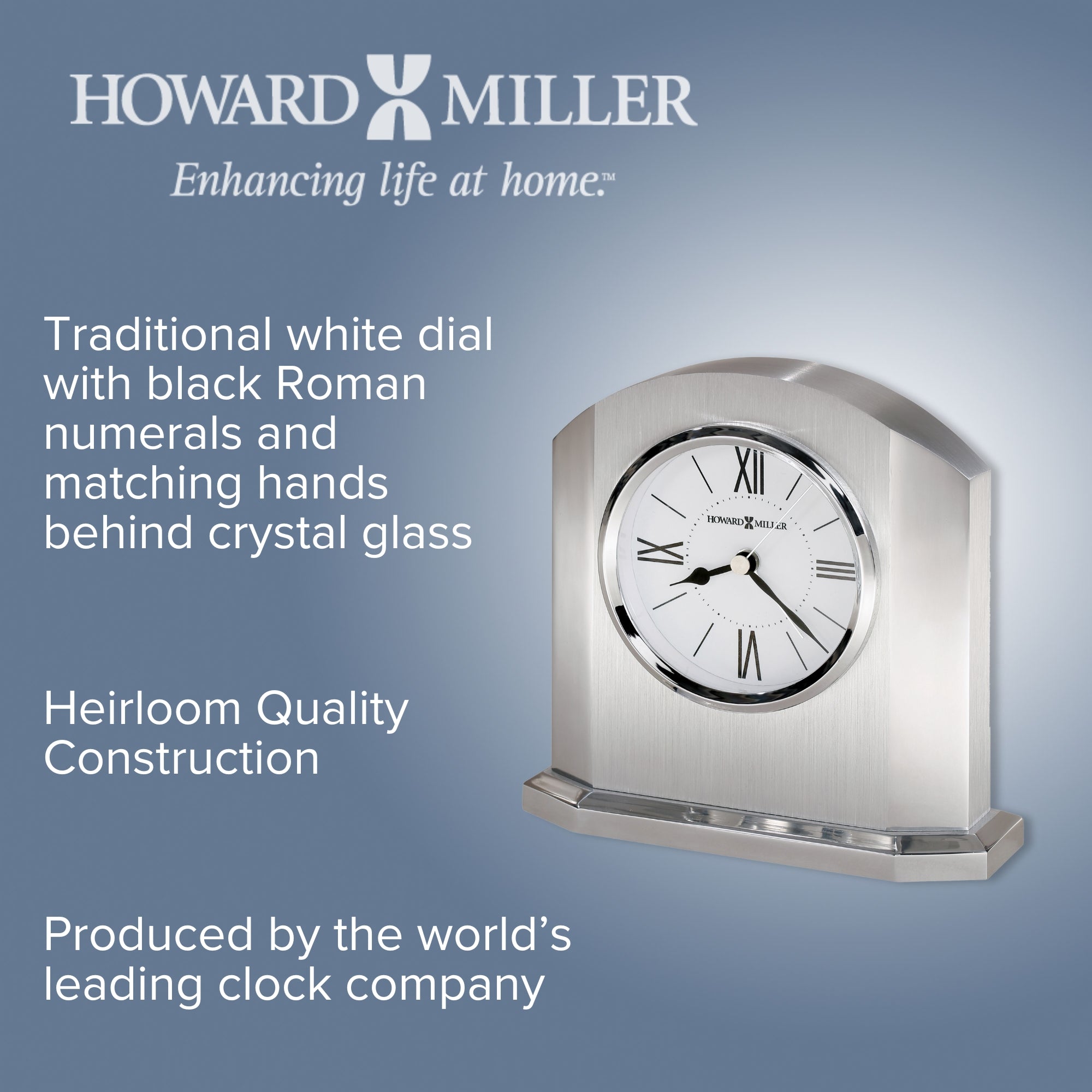 Lincoln Tabletop Alarm Clock