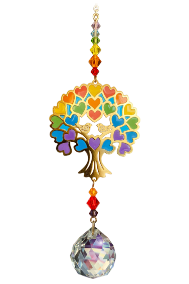 Rainbow Tree of Life Crystal Dreams