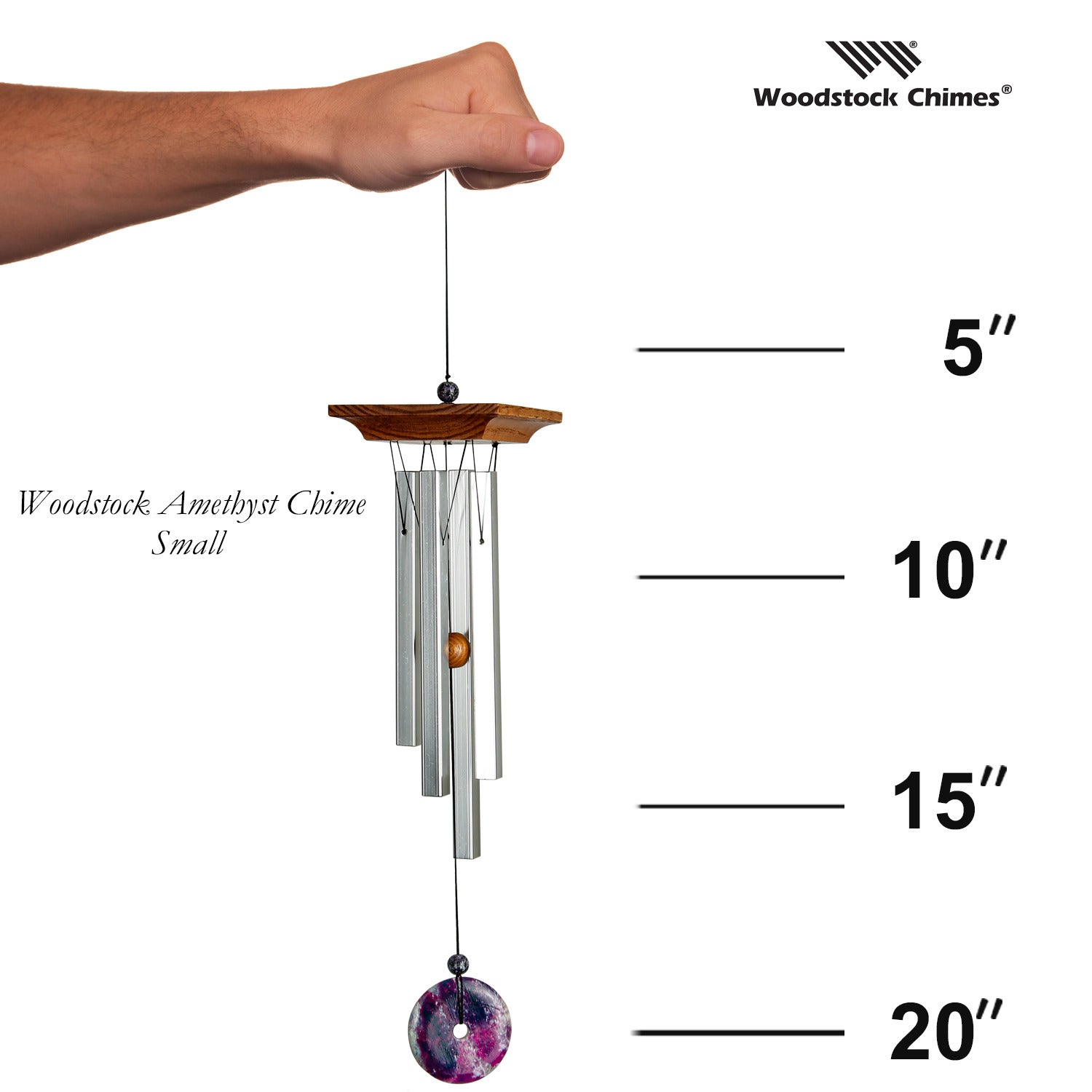 Amethyst Chime Small