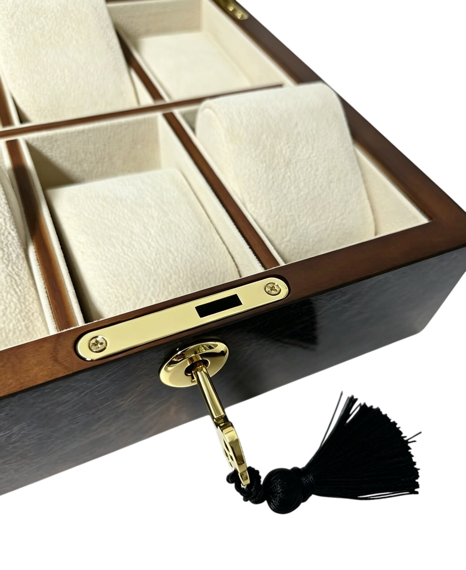 Harrowdene® Midnight Sapphire™ 6-Watch Box — Premium Edition