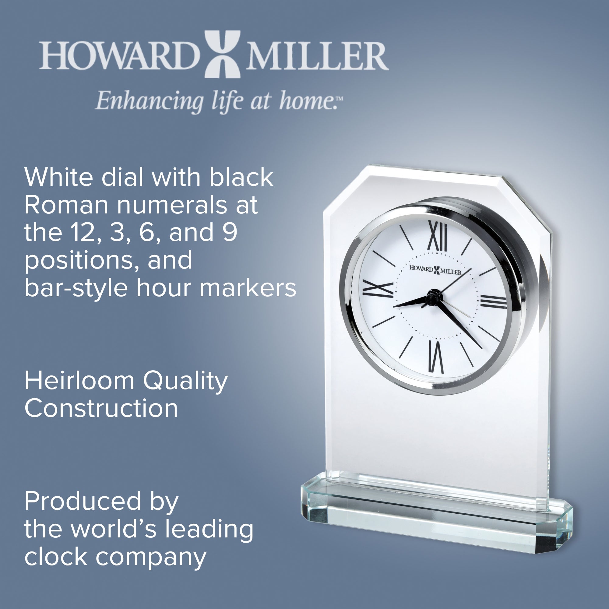 Quincy Tabletop Alarm Clock