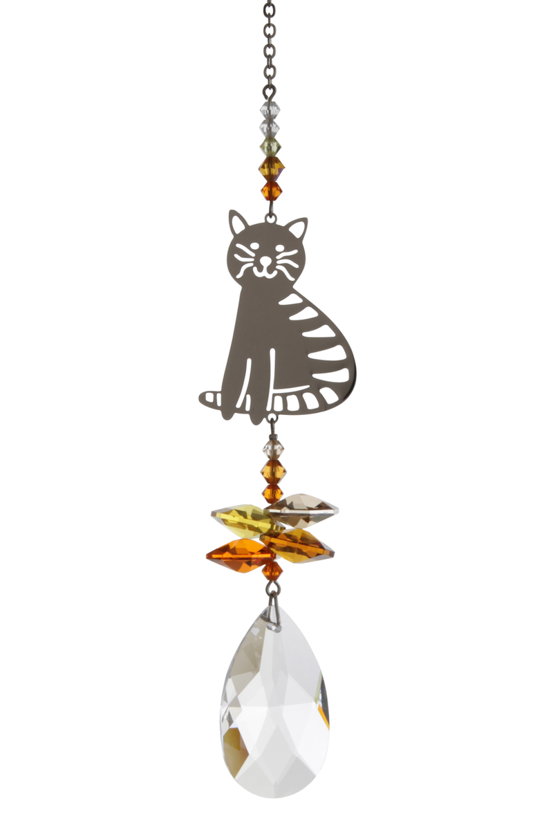 Marmalade Cat Crystal Fantasy Gift N Garden