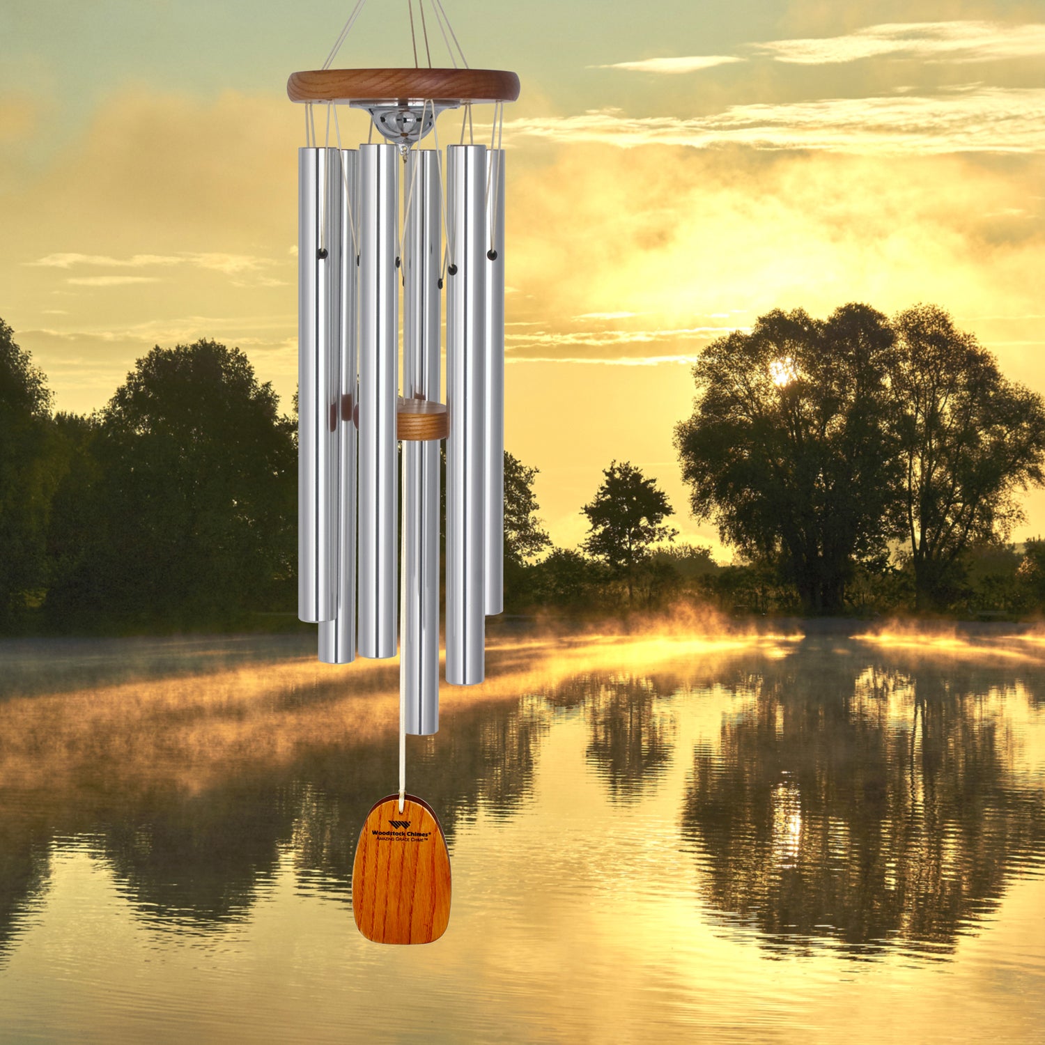 Woodstock Amazing Grace Chime - Memorial Urn lifestyle image
