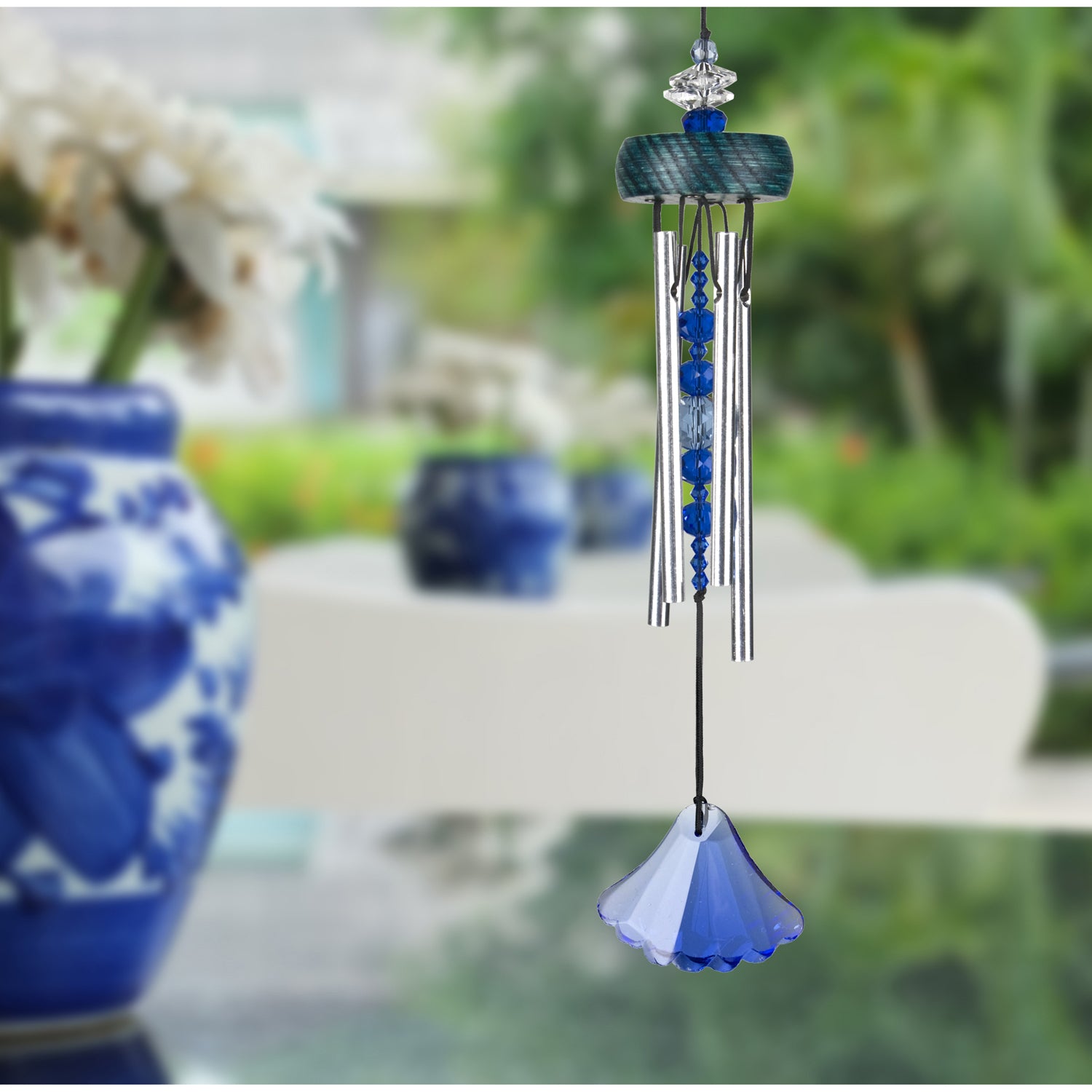 Woodstock Gem Drop Chime - Sapphire lifestyle image
