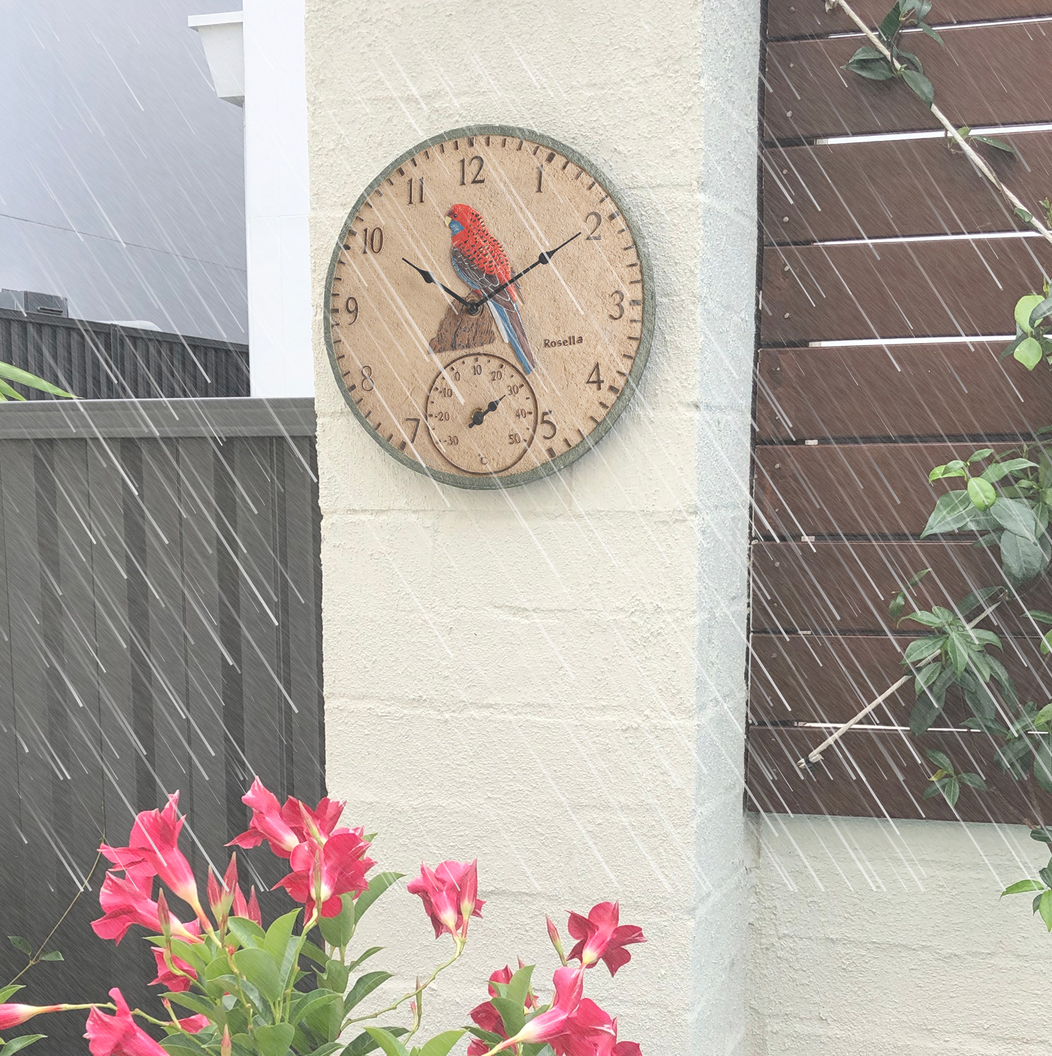 Rosella Outdoor Clock 30cm