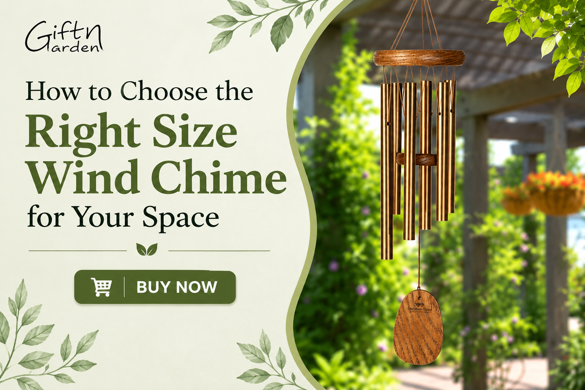 How to Choose the Right Size Wind Chime for Your Space