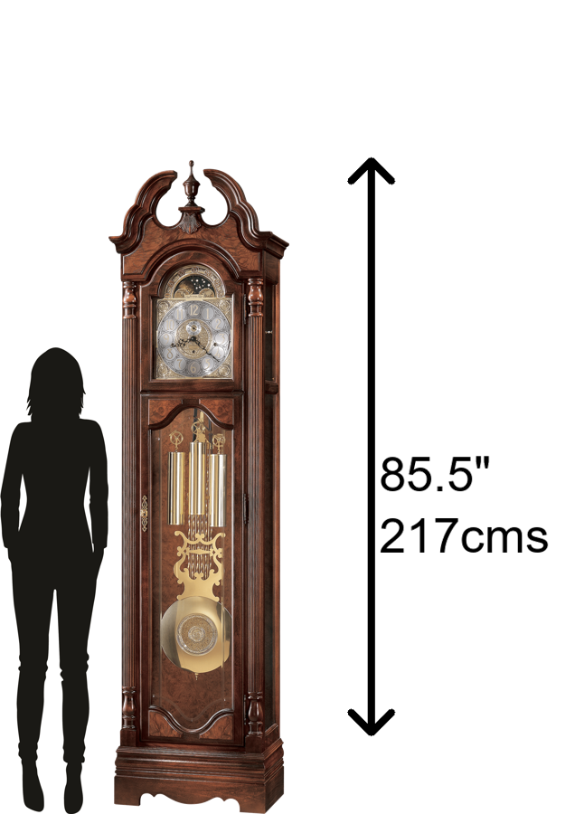 Langston Westminster Chime Grandfather Clock H 217cm