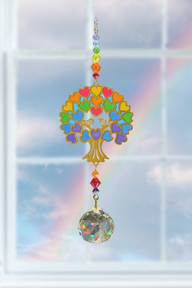 Rainbow Tree of Life Crystal Dreams