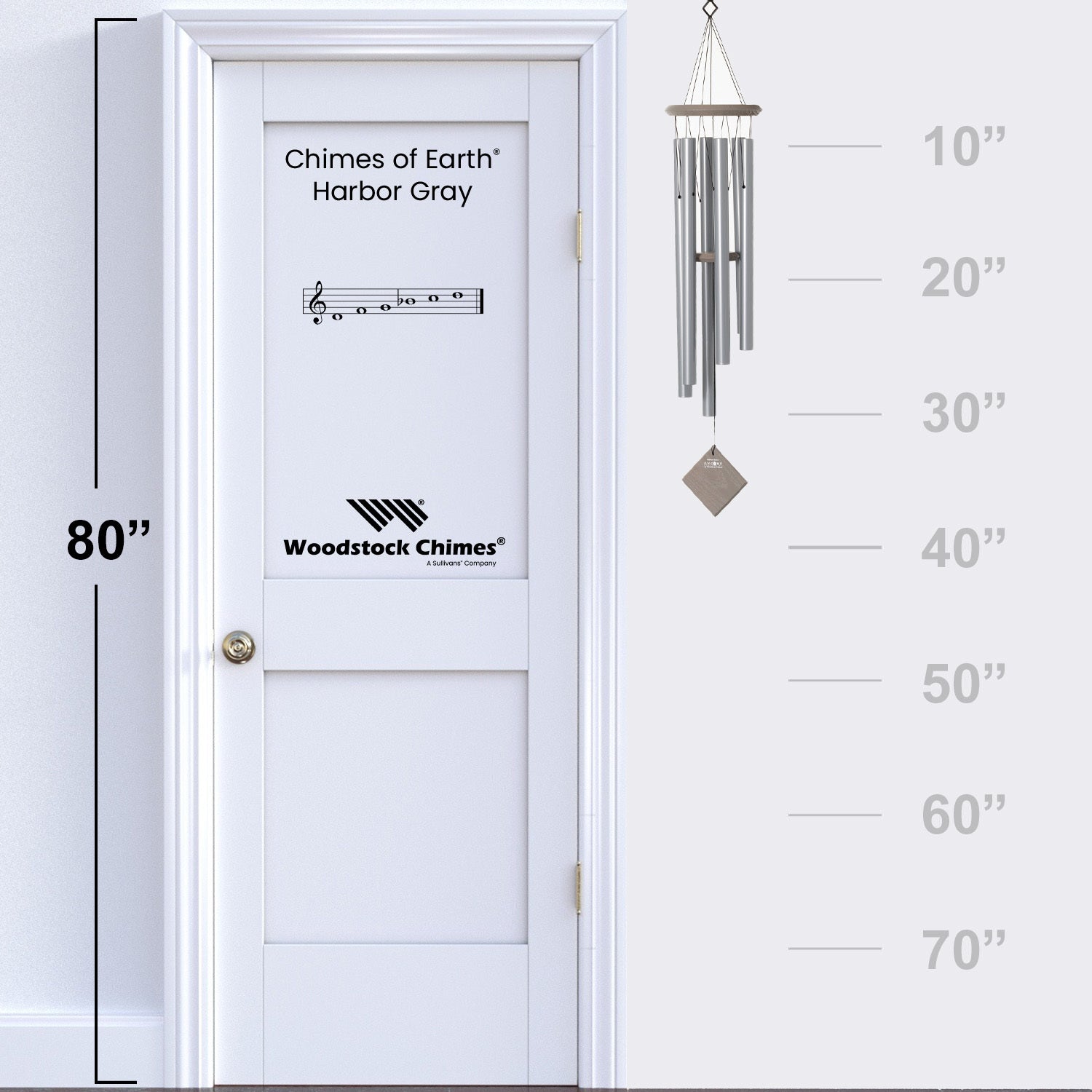 Chimes of Earth - Harbour grey