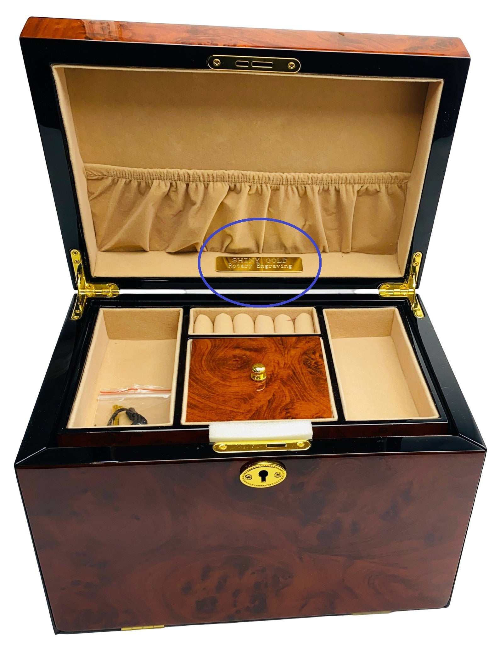 Medium Self-Adhesive Personalised Metal Plaque L8cm