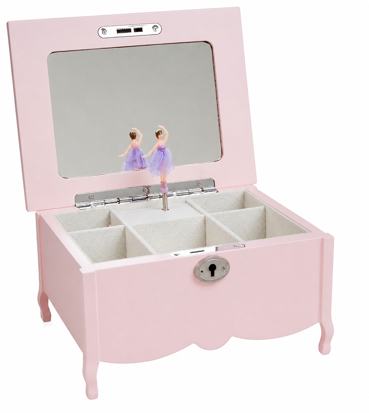 Harrowdene Ballerina Pink Music Box L20cm