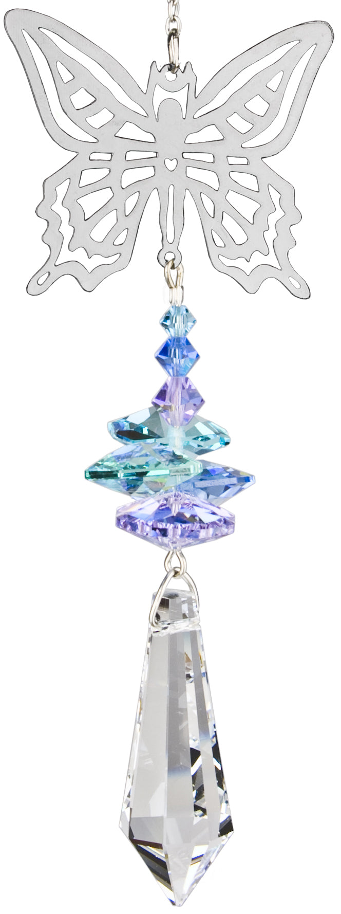 Wild Things Swarovski Crystal Fantasy Blue Butterfly