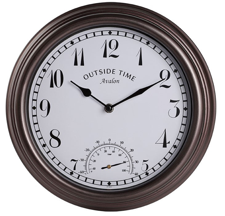 Avalon Outdoor Clock 30cm