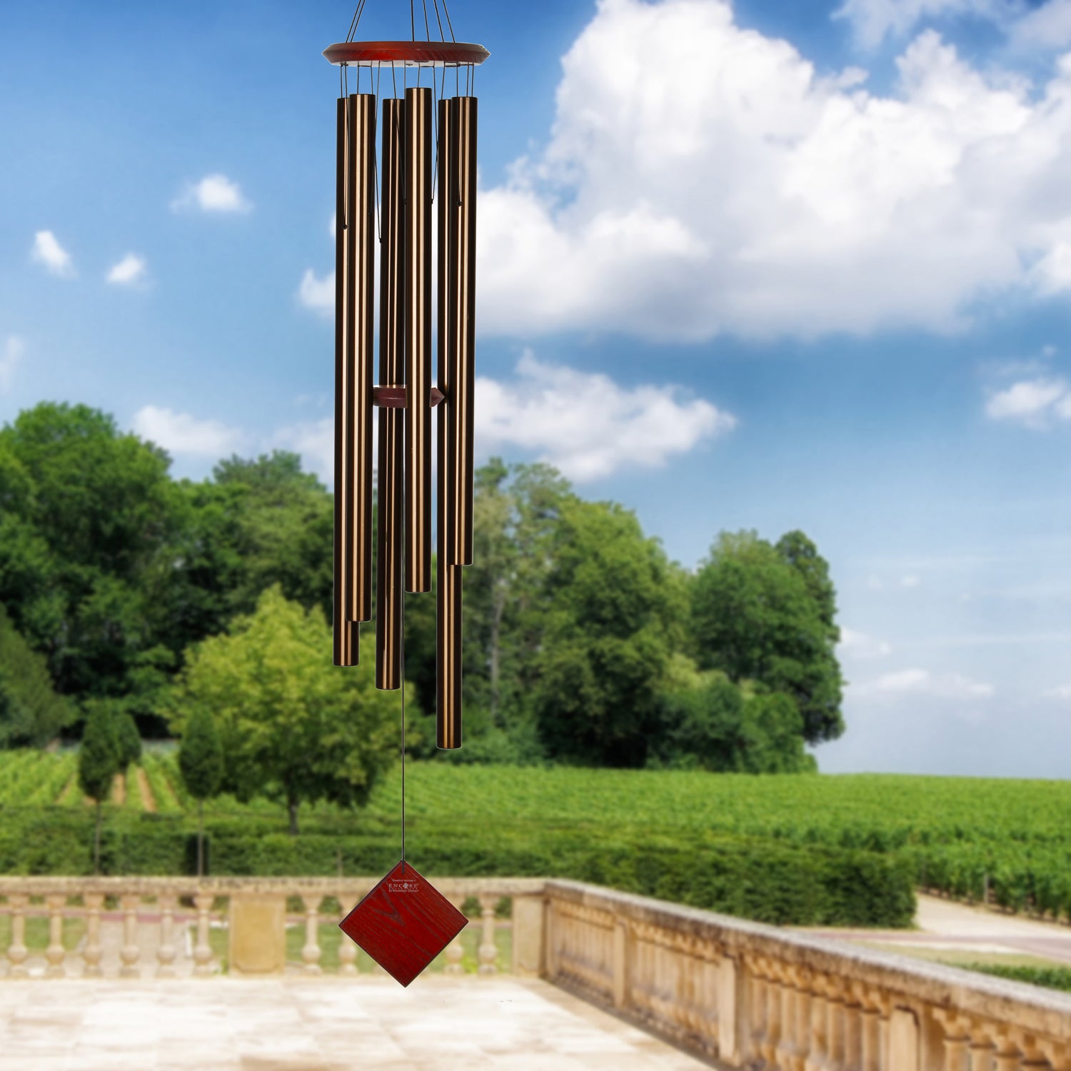 Woodstock Chimes of Neptune - Bronze lifestyle image