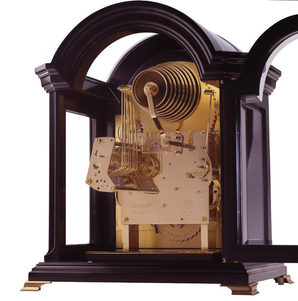 Kieninger Mozart Black Triple Chime Mantel Clock  World 250 Piece Ltd Edition