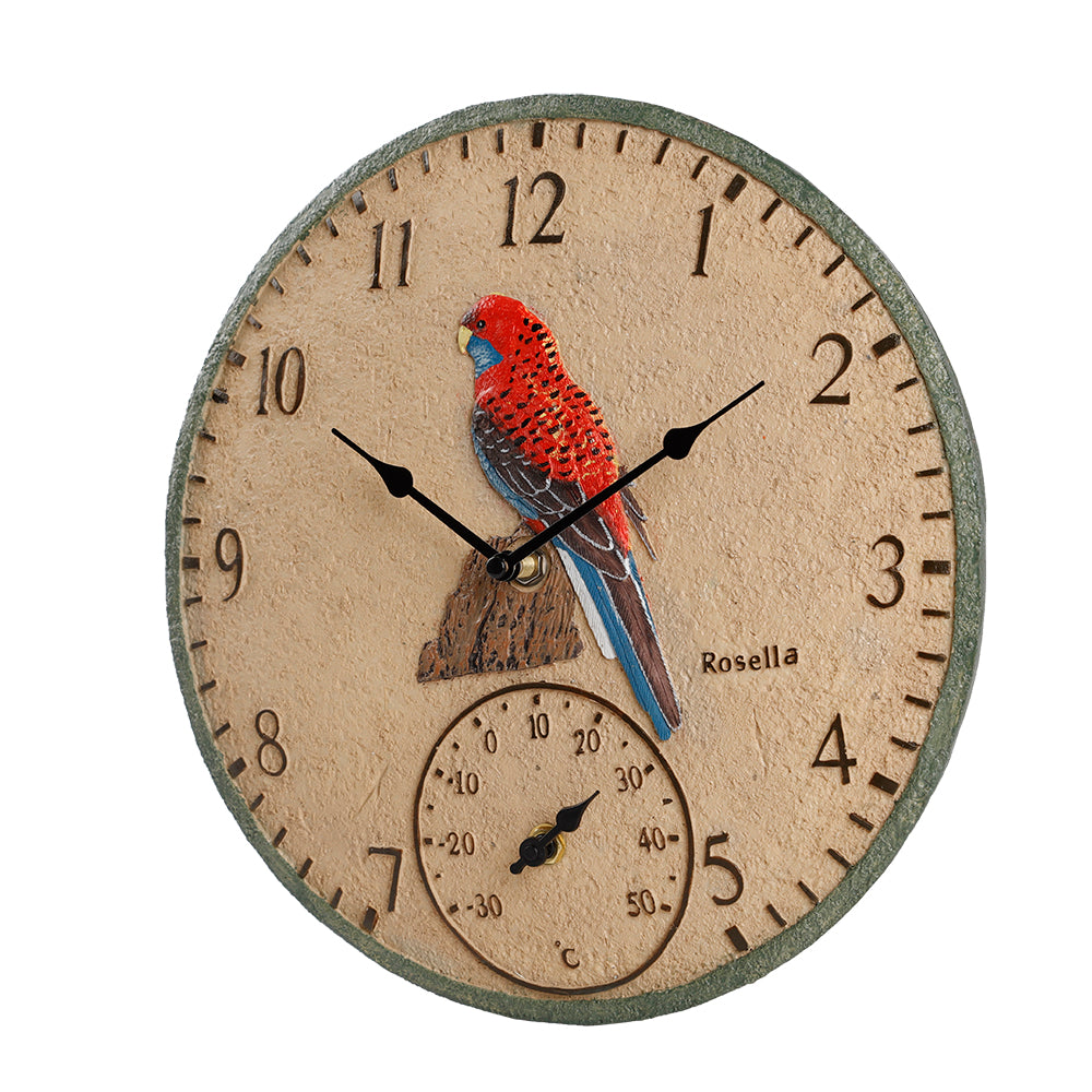 Rosella Outdoor Clock 30cm