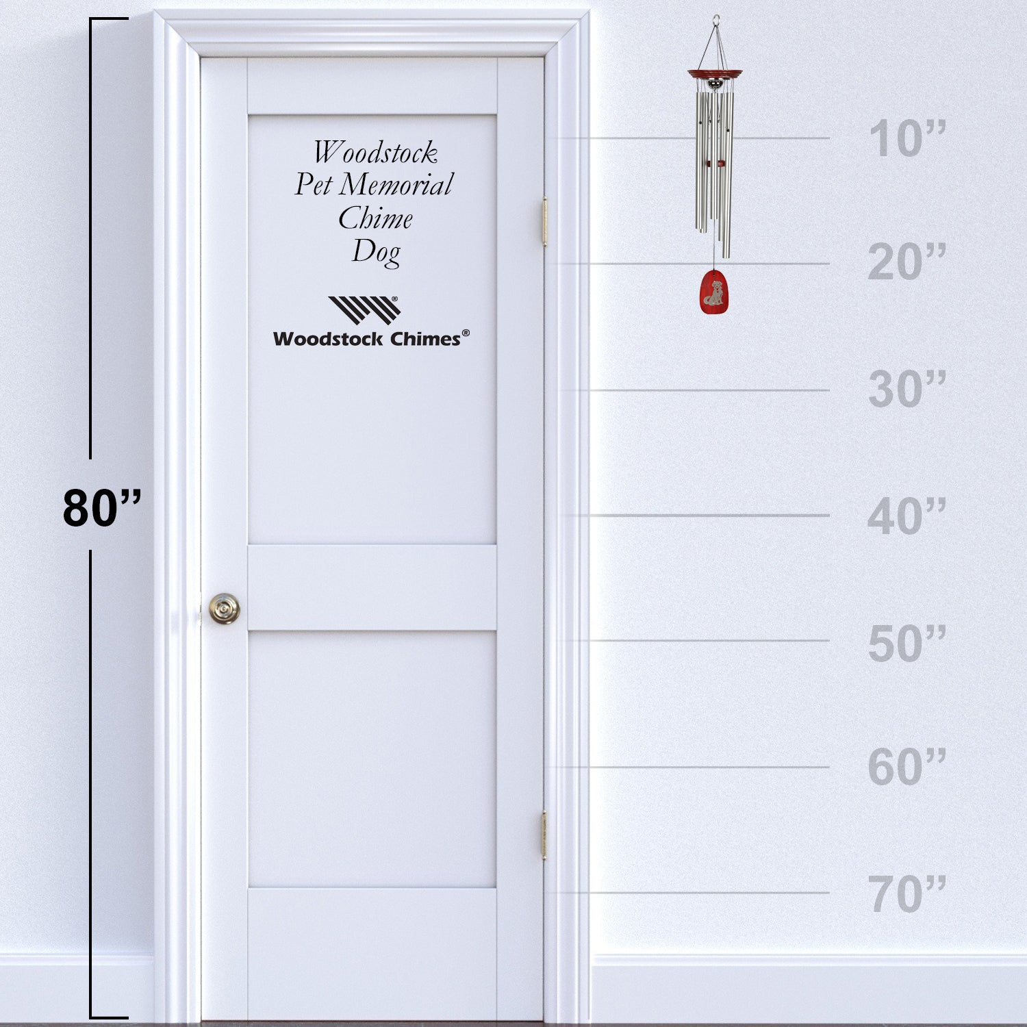 Pet Memorial Chime - Dog