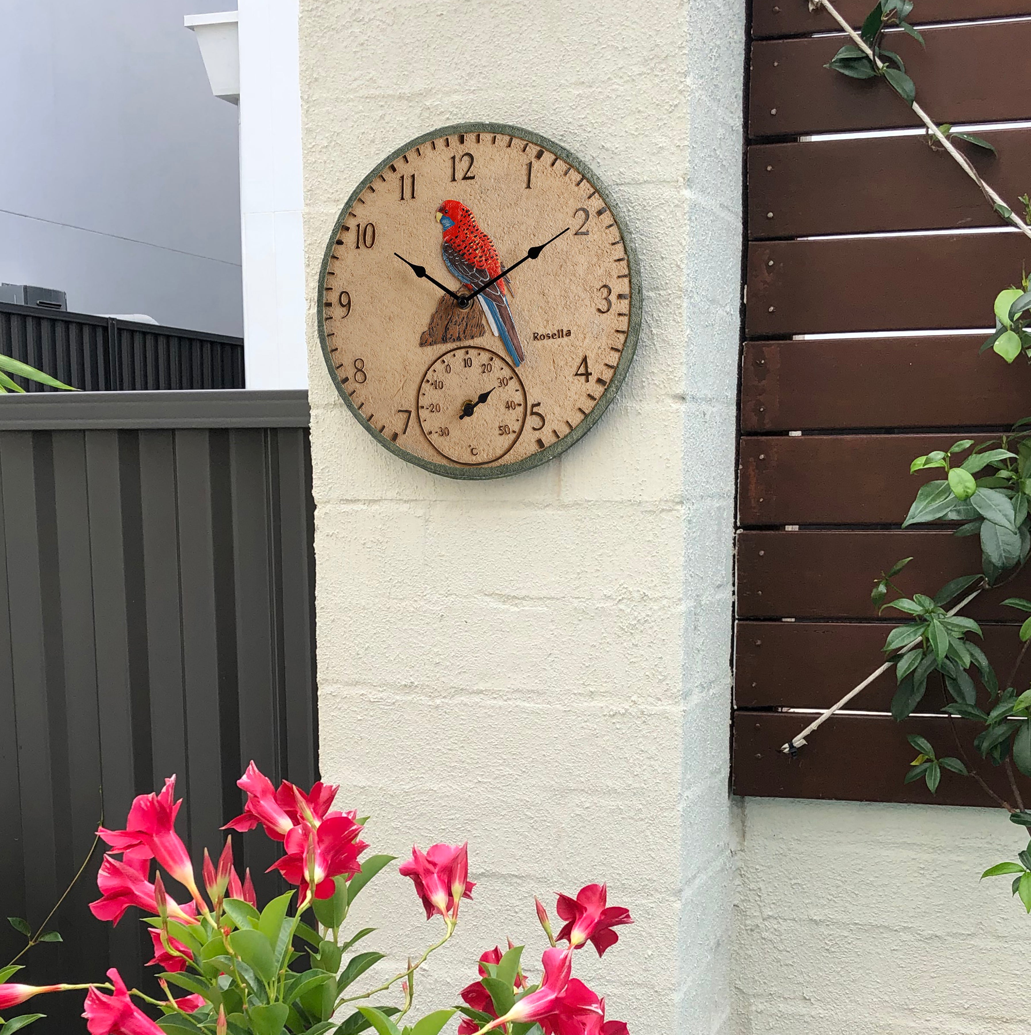 Rosella Outdoor Clock 30cm