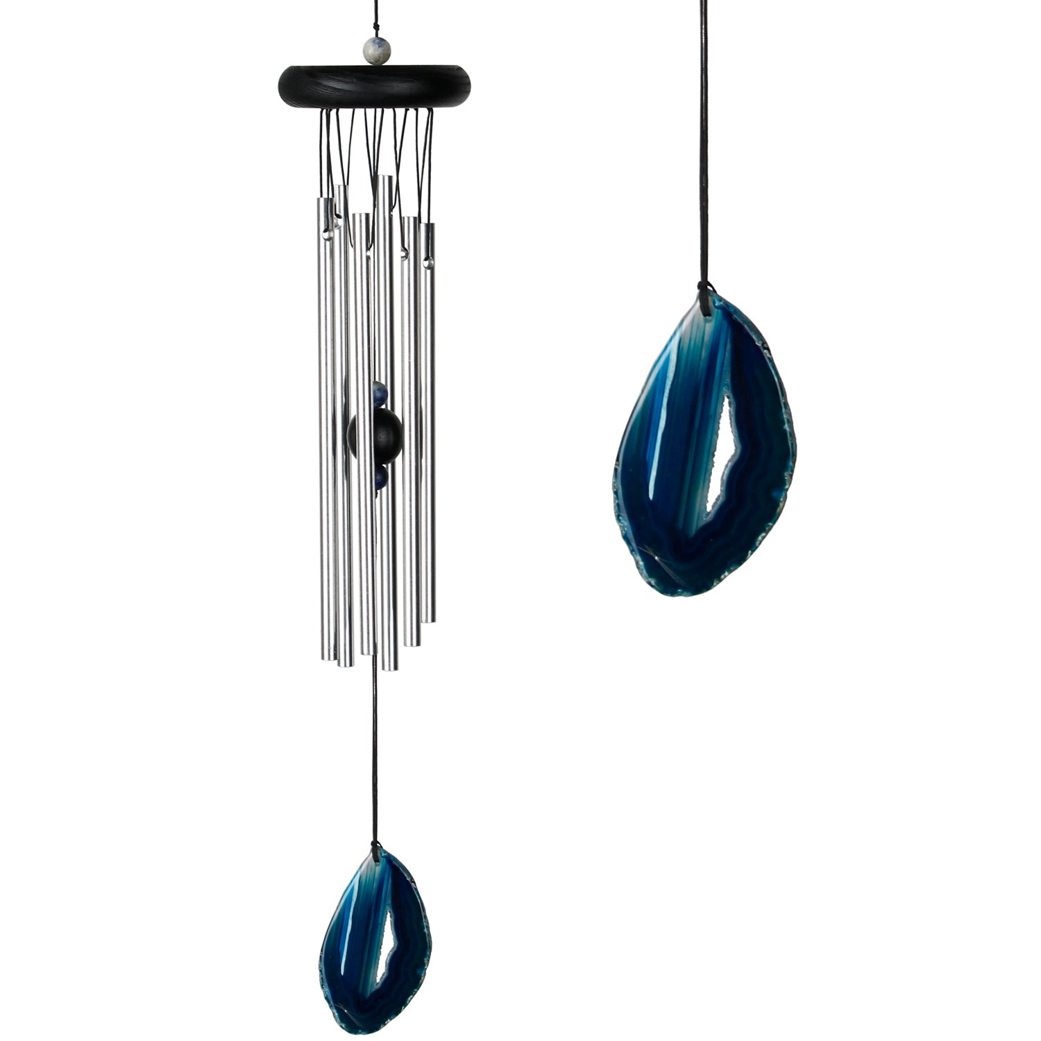 Woodstock Agate Chime Blue