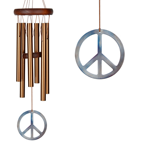 Woodstock Peace Chime Small Bronze