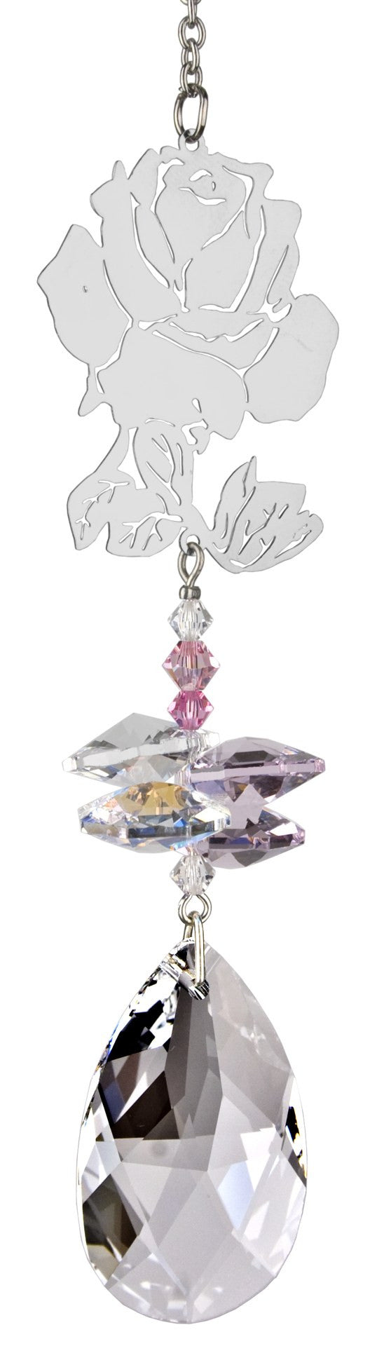 Wild Things Swarovski Crystal Fantasy Rose Crystal