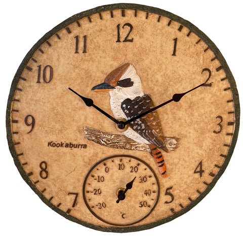 Kookaburra Outdoor Clock 30cm